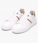 Men Casual Shoes 251003 White Leather La Martina