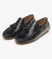 Men Moccasins 251061 Black Leather La Martina