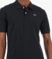 Men T-Shirts Small.Jersey,Polo Black Cotton La Martina