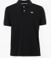 Men T-Shirts Small.Jersey,Polo Black Cotton La Martina