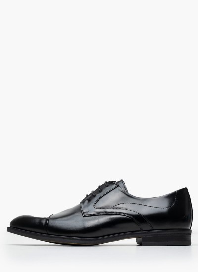 Men Shoes 13609 Black Leather S.Oliver