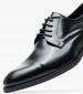 Men Shoes 1510 Black Leather Damiani