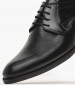 Men Shoes 1512 Black Leather Damiani