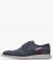 Men Shoes 5402 Blue Nubuck Leather Damiani