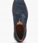 Men Shoes 5402 Blue Nubuck Leather Damiani