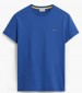 Men T-Shirts Con.Trast Blue Cotton GANT