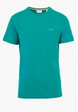 Men T-Shirts Con.Trast Green Cotton GANT