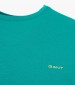 Men T-Shirts Con.Trast Green Cotton GANT