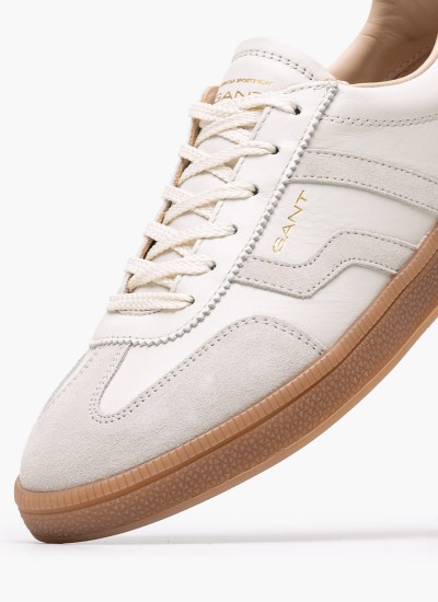 Γυναικεία Παπούτσια Casual 177288 Μπεζ ECOleather Skechers