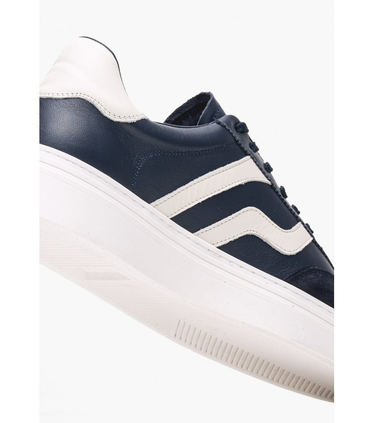 Men Casual Shoes Cuzmoon Blue Leather GANT