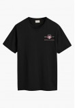 Women T-Shirts - Tops Reg.Archive Black Cotton GANT