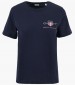 Women T-Shirts - Tops Reg.Archive DarkBlue Cotton GANT