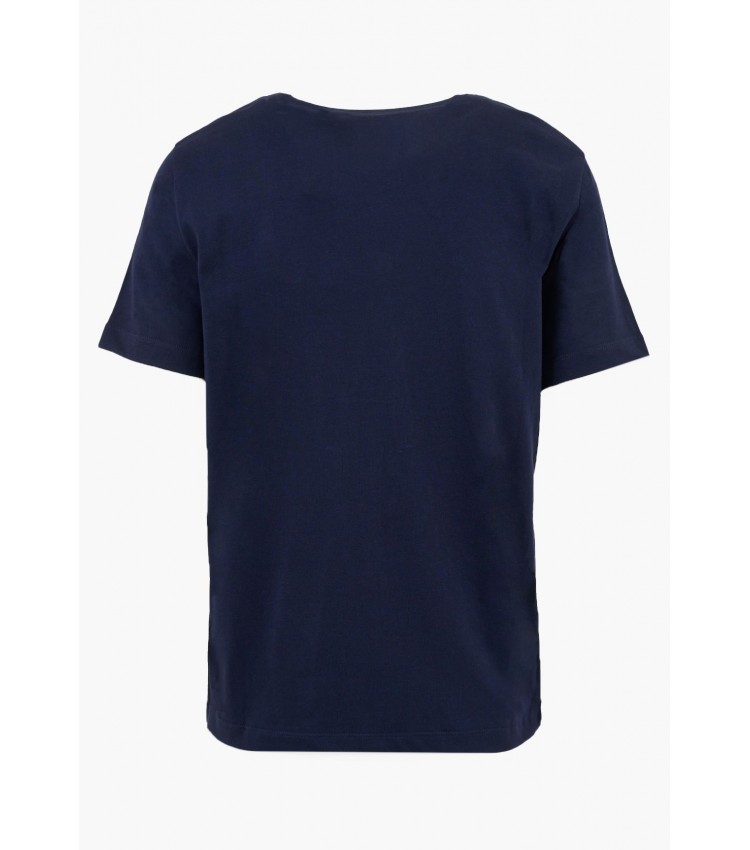 Women T-Shirts - Tops Reg.Archive DarkBlue Cotton GANT