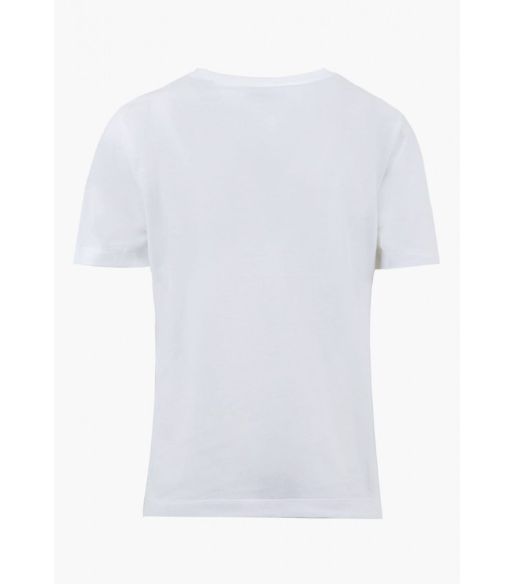 Women T-Shirts - Tops Reg.Archive White Cotton GANT