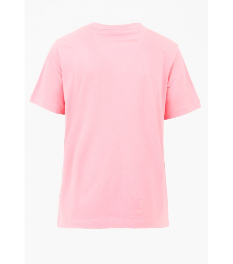 Women T-Shirts - Tops Reg.Archive Pink Cotton GANT