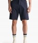 Men Vermouth Relaxed.Shorts Blue Cotton GANT