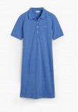 Women Dresses - Bodysuits Shield.Dress Blue Cotton GANT