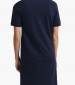 Women Dresses - Bodysuits Shield.Dress DarkBlue Cotton GANT