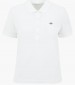 Women T-Shirts - Tops Shield.Pique White Cotton GANT