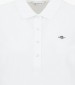 Women T-Shirts - Tops Shield.Pique White Cotton GANT