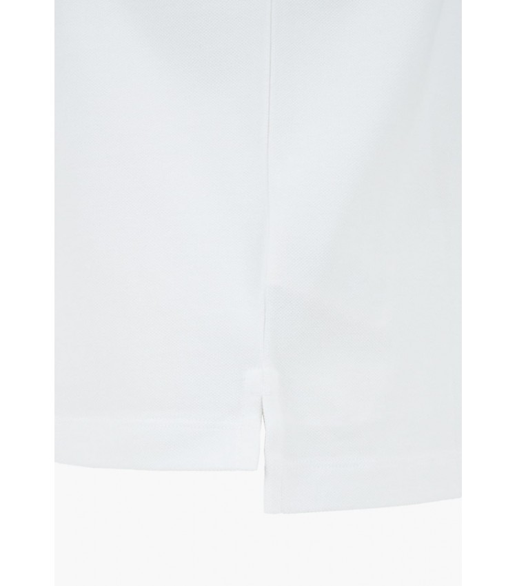 Women T-Shirts - Tops Shield.Pique White Cotton GANT