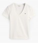 Women T-Shirts - Tops Vn.Shield White Cotton GANT