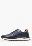 Men Casual Shoes 13650 Blue Leather S.Oliver