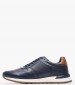 Men Casual Shoes 13650 Blue Leather S.Oliver