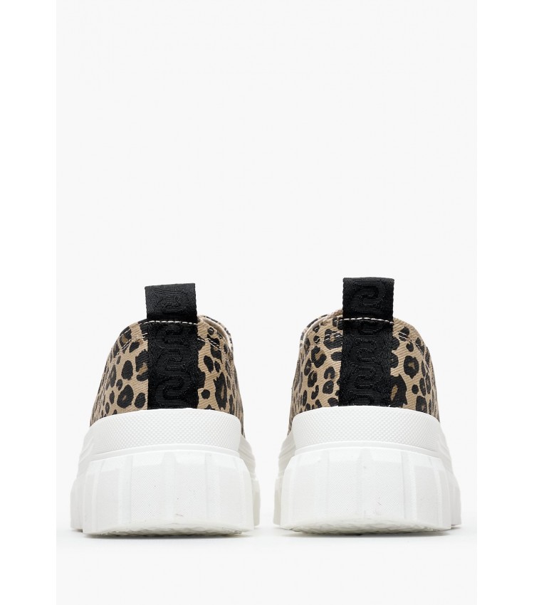 Γυναικεία Παπούτσια Casual 23655 Leopard Ύφασμα S.Oliver