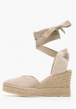 Women Espadrilles C.103 Beige Buckskin Komis and Komis