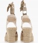 Women Espadrilles C.103 Beige Buckskin Komis and Komis