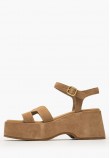 Women Platforms Low C.206 Tabba Leather Komis and Komis