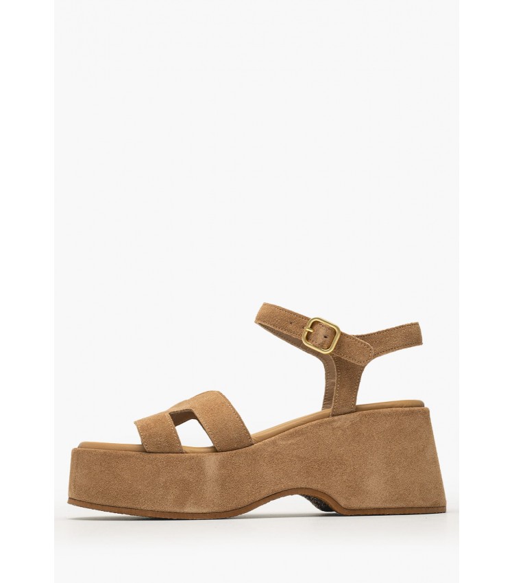 Women Platforms Low C.206 Tabba Leather Komis and Komis