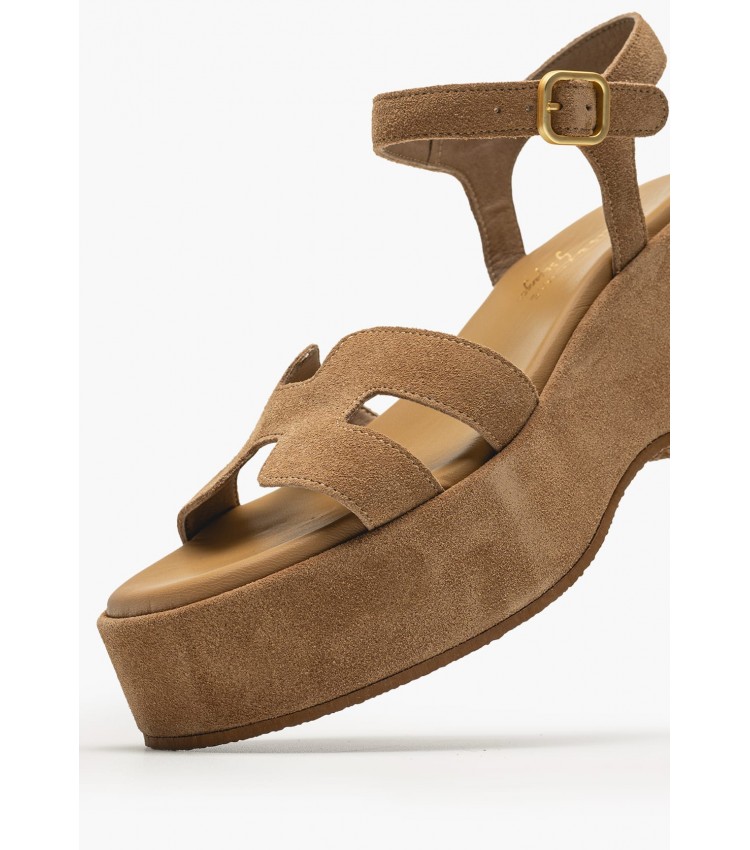 Women Platforms Low C.206 Tabba Leather Komis and Komis