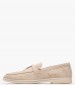 Women Moccasins C.500 Beige Buckskin Komis and Komis