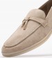 Women Moccasins C.500 Beige Buckskin Komis and Komis