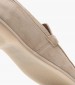 Women Moccasins C.500 Beige Buckskin Komis and Komis