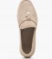 Women Moccasins C.500 Beige Buckskin Komis and Komis