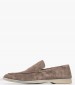 Men Moccasins C.551 Grey Buckskin Komis and Komis