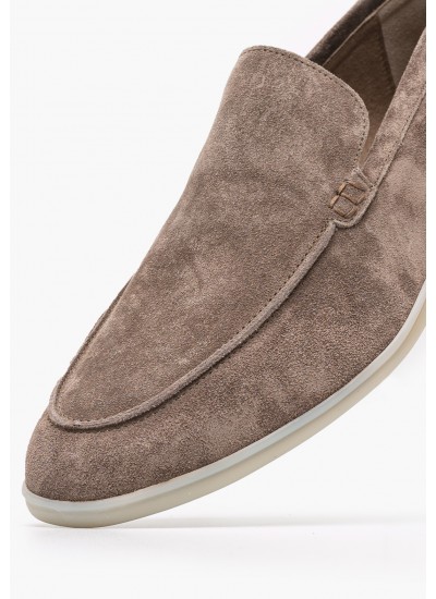 Men Moccasins C.551 Grey Buckskin Komis and Komis