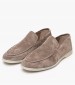 Men Moccasins C.551 Grey Buckskin Komis and Komis