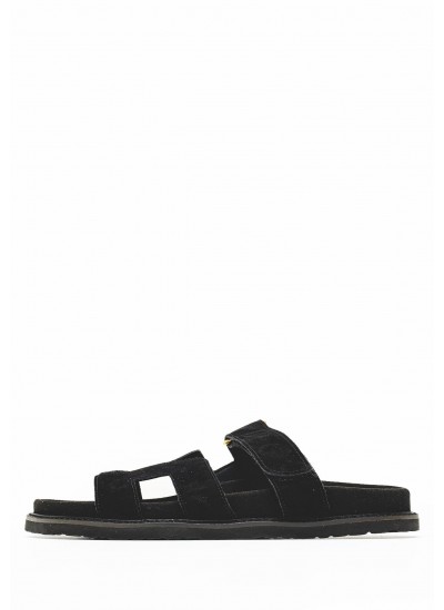 Women Flats Sfb.Arizona Black ECOleather Birkenstock