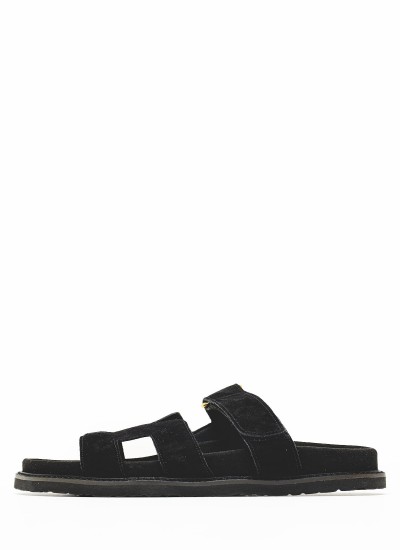 Women Flats Sfb.Arizona Black ECOleather Birkenstock