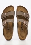 Men Flip Flops & Sandals Arizona.Bfbc.M Grey ECOleather Birkenstock