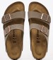 Men Flip Flops & Sandals Arizona.Bfbc.M Grey ECOleather Birkenstock