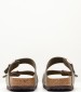 Γυναικεία Flats Arizona.Bfbc Γκρι ECOleather Birkenstock