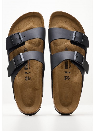 Ανδρικές Σαγιονάρες & Πέδιλα Arizona.Bs.Nman Μαύρο ECOleather Birkenstock