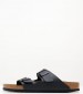 Men Flip Flops & Sandals Arizona.Bs.Nman Black ECOleather Birkenstock