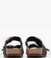 Γυναικεία Flats Arizona.Leve Καφέ Δέρμα Καστόρι Birkenstock