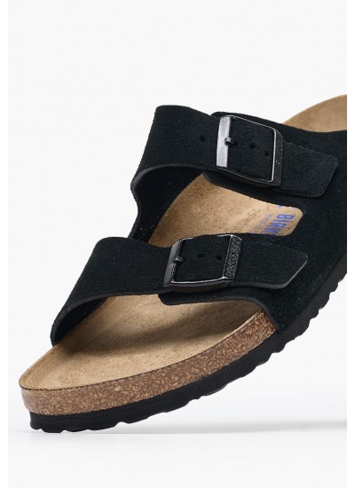 Ανδρικές Σαγιονάρες & Πέδιλα Arizona.Bs.Nman Μαύρο ECOleather Birkenstock